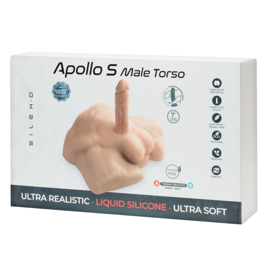 Фаллос с полуторсом SILEXD Apollo S 7&quot;