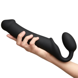 Страпон безремневой Vibrating Strap-on-me XL