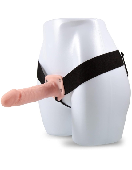 Страпон полый DR. Skin 7&quot; Hollow Strap-On