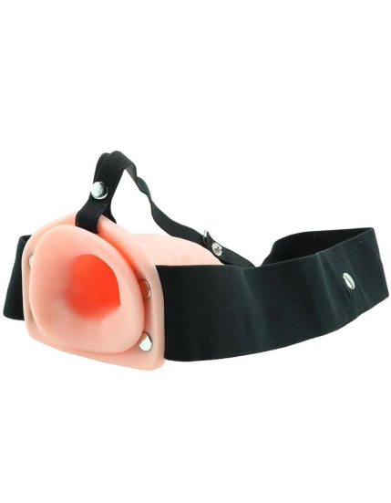 Страпон полый DR. Skin 7&quot; Hollow Strap-On