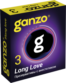 Презервативы с анестетиком Ganzo Long Love