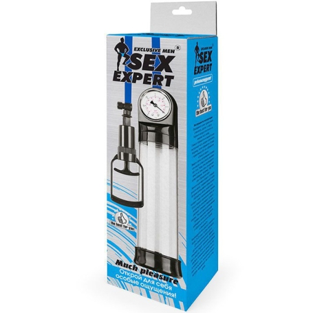 Вакуумная помпа с манометром Sex Expert